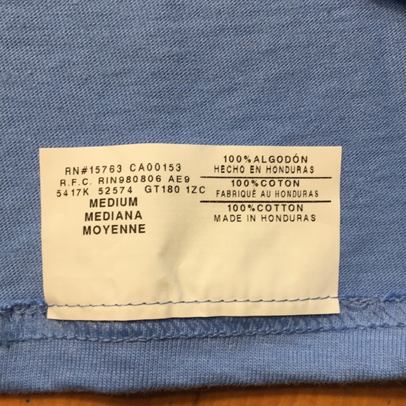 Hanes UNC Tar Heel Basketball T-Shirt - Picture 7 of 7